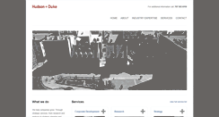 Desktop Screenshot of hudsonduke.com